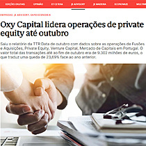 Oxy Capital lidera operaes de private equity at outubro